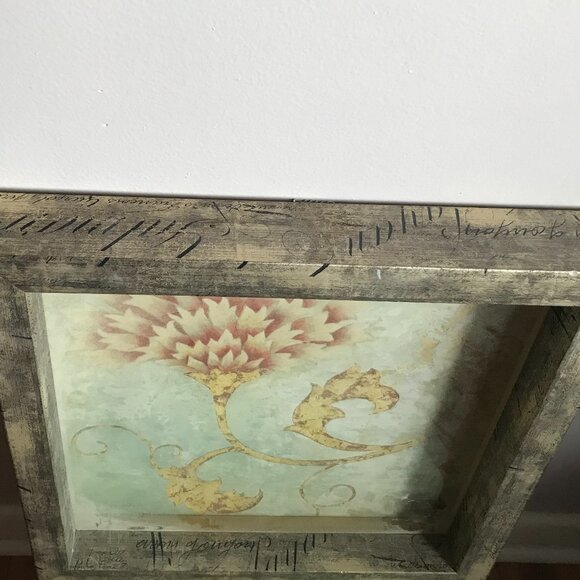 Regina Andrew Floral Still Life Print w/ Wooden Frame & Glass Front - Picture 5 of 6